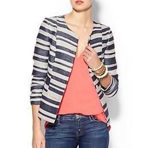 New Anthropologie Pim & Larkin Striped Blazer Jacket Size S